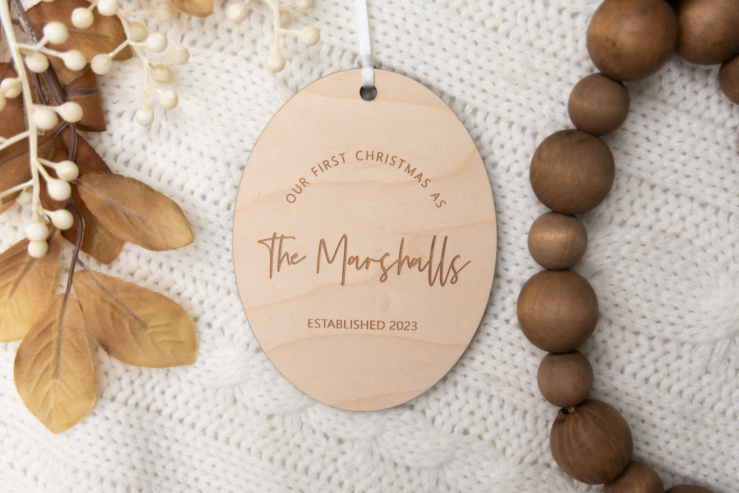 Newly Married Ornament