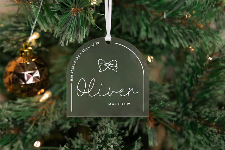Personalized Baby Ornament