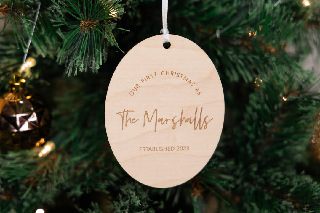 Newly Married Ornament