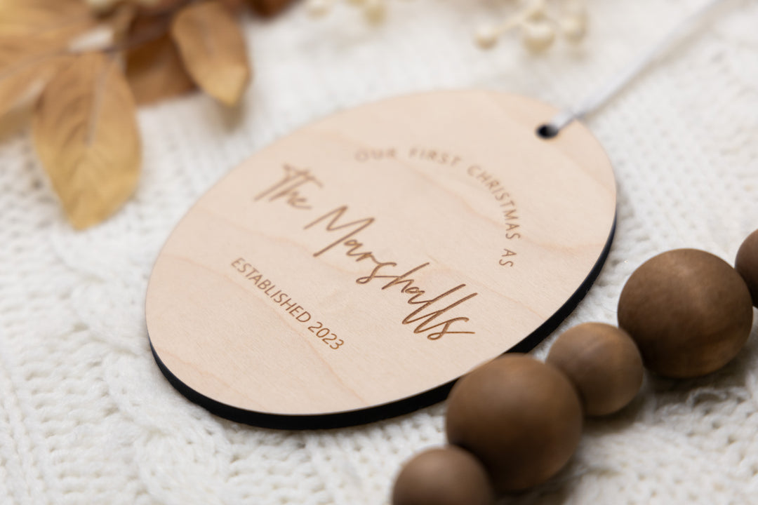 Newly Married Ornament