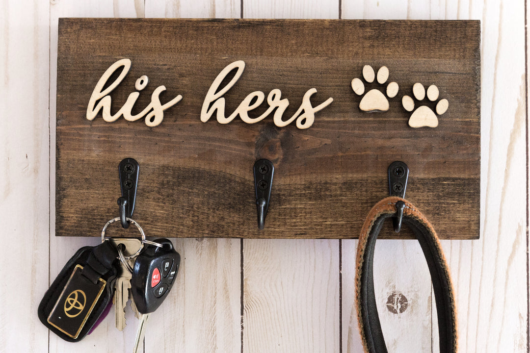 Personalized Dog Lover Key Holder
