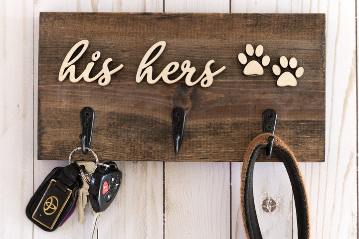 Personalized Dog Lover Key Holder
