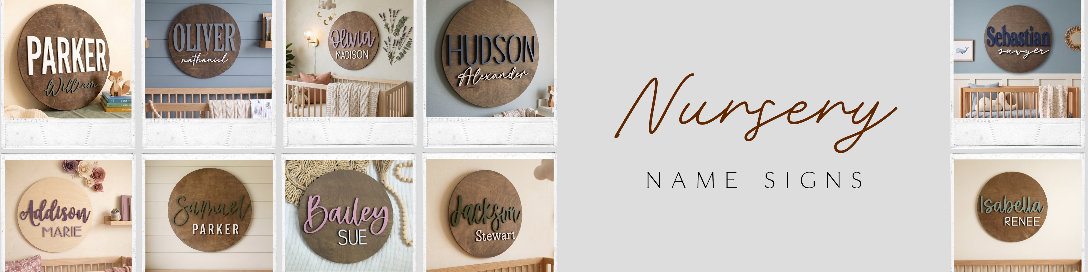 Nursery Name Signs