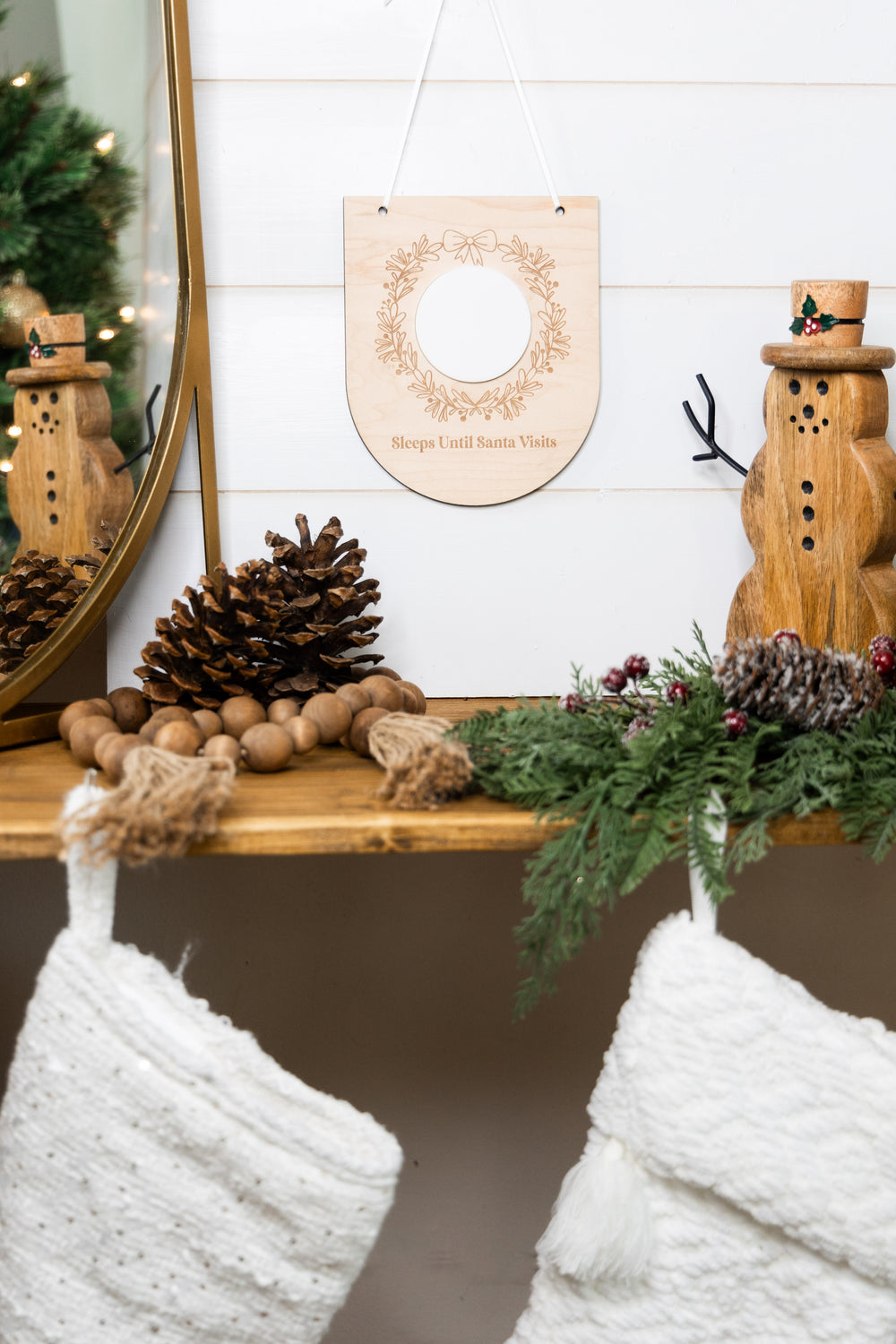 Christmas Countdown Sign