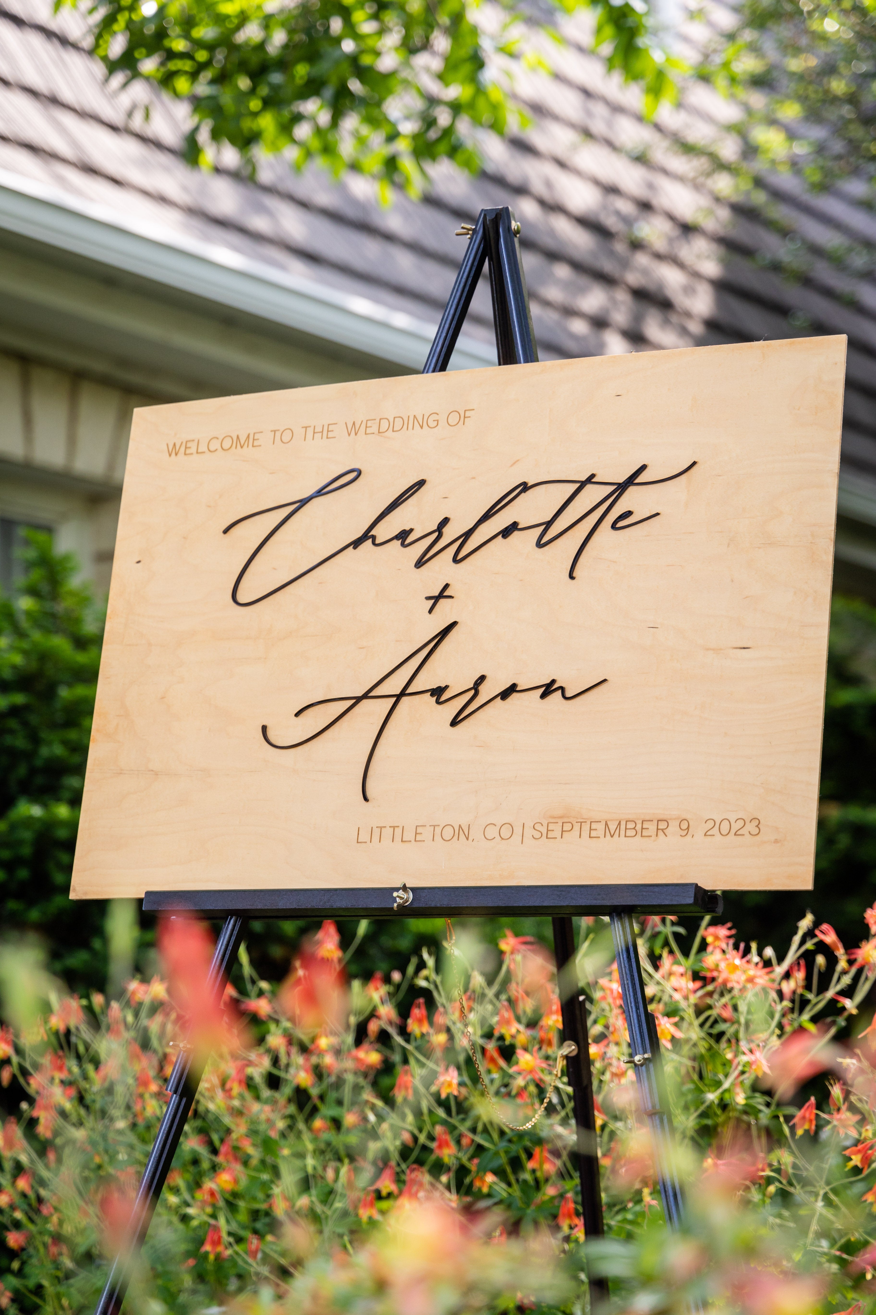 Custom popular Wedding Sign