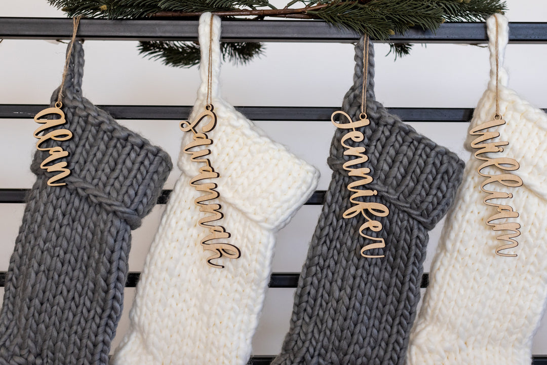 Stocking Name Tags