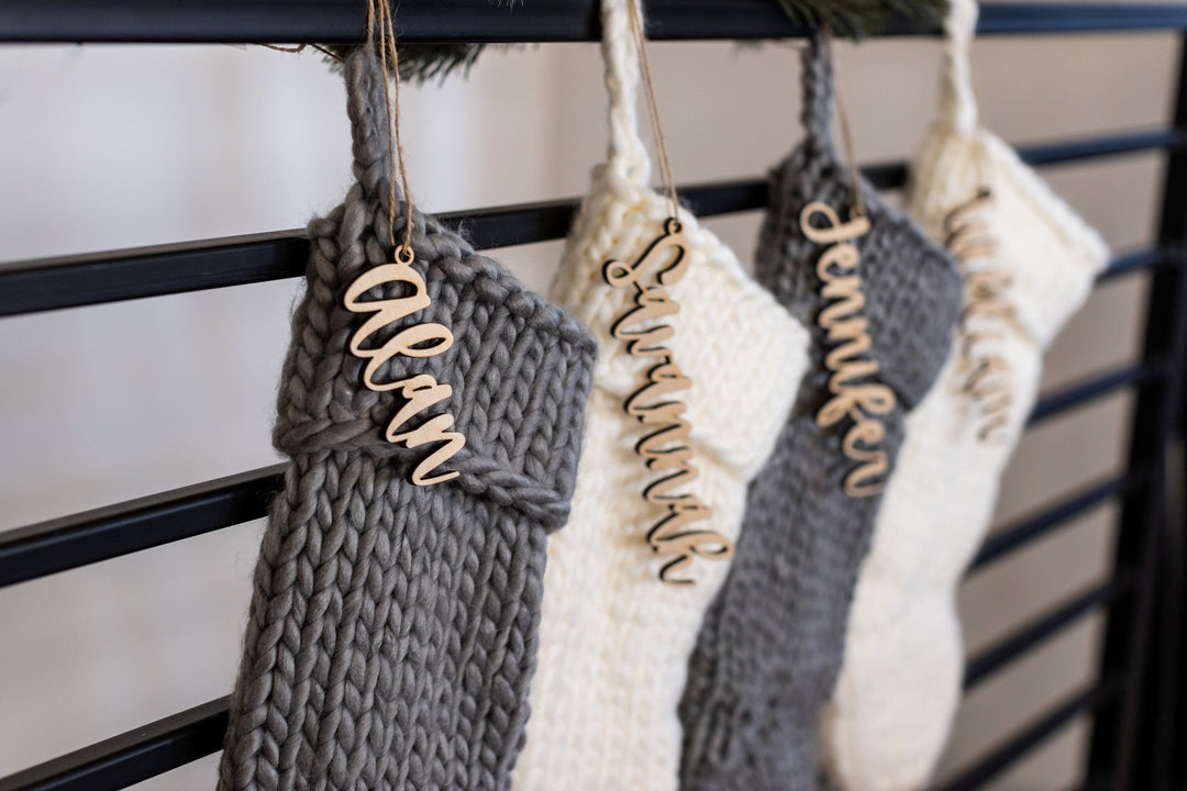 Stocking Name Tags
