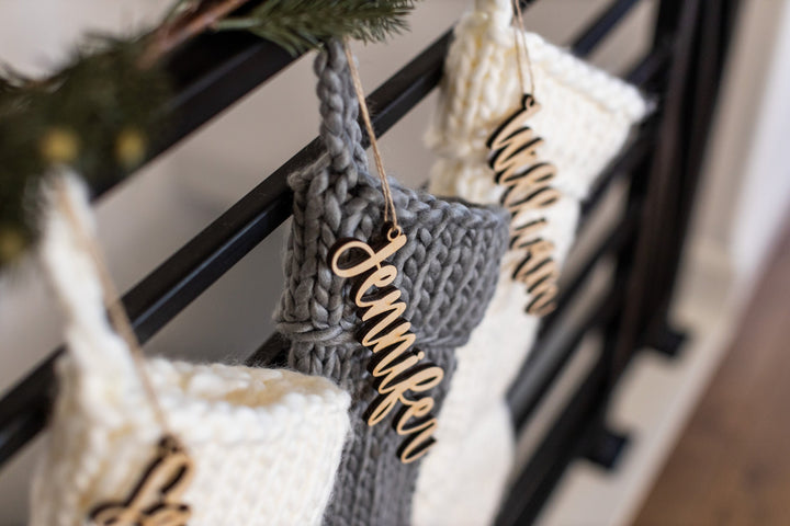 Stocking Name Tags