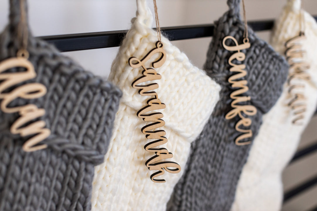 Stocking Name Tags