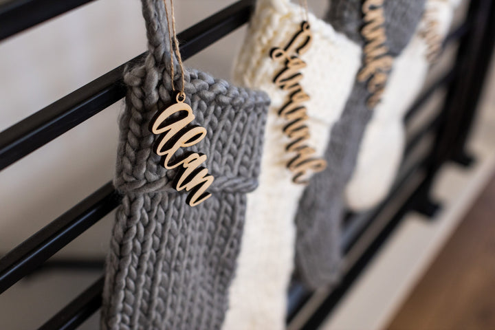 Stocking Name Tags