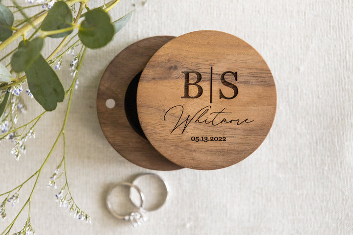 Custom Name Ring Box