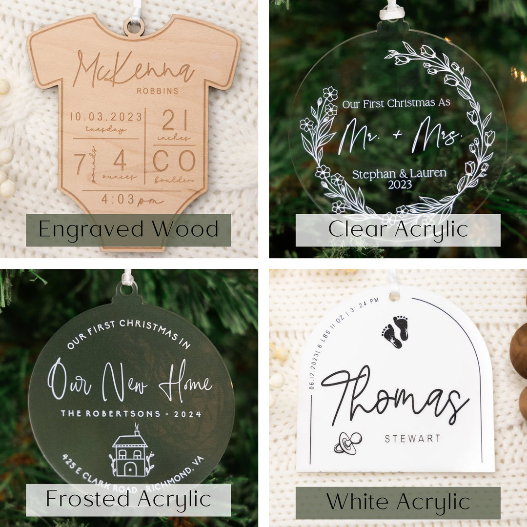 'Baby's Christmas Keepsake' Ornament