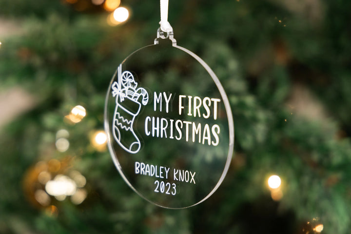 'Baby's Christmas Keepsake' Ornament