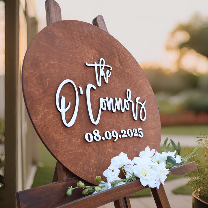 Last Name Guest Book Sign