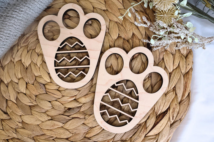 Easter Bunny Footprint
