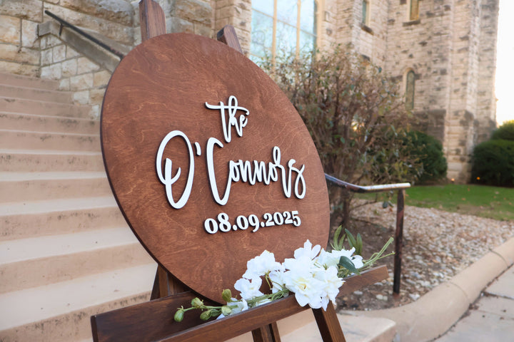 Last Name Guest Book Sign