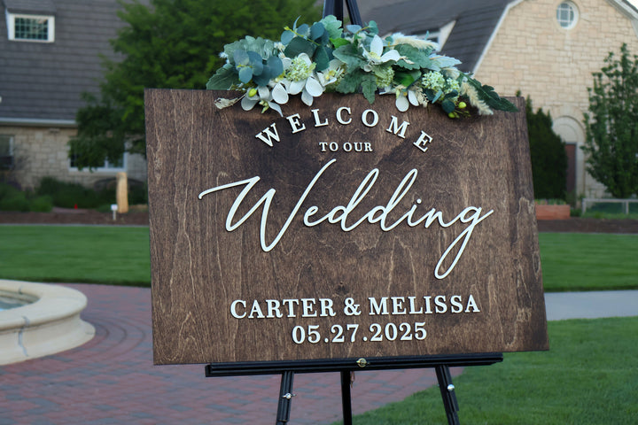 Custom Welcome Wedding Sign