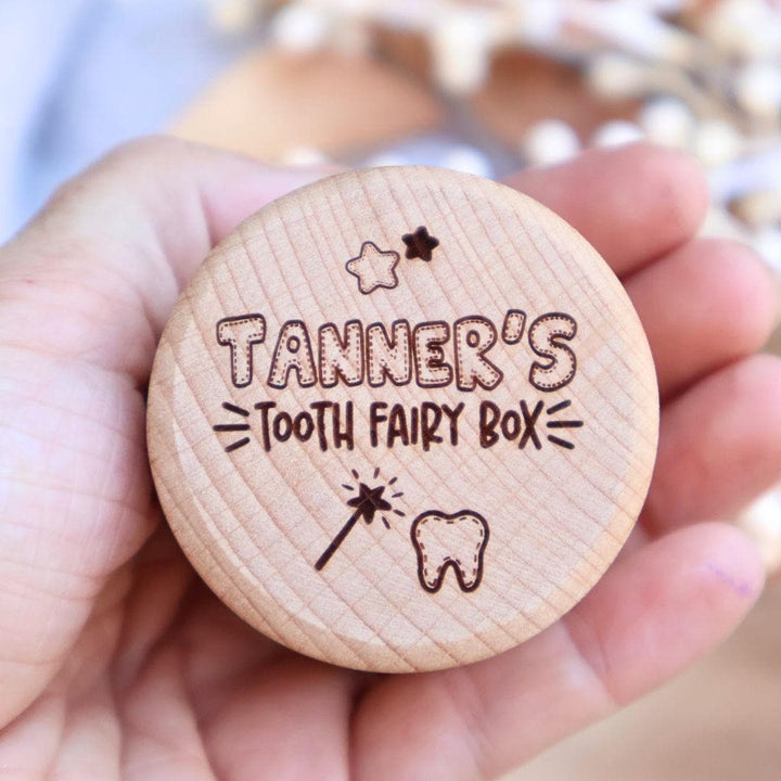 Custom Baby Tooth Keepsake Box