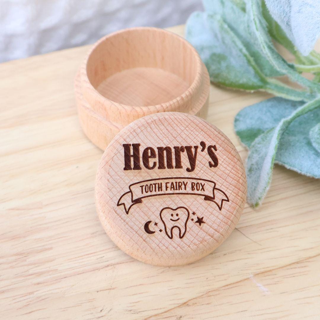 Custom Baby Tooth Keepsake Box