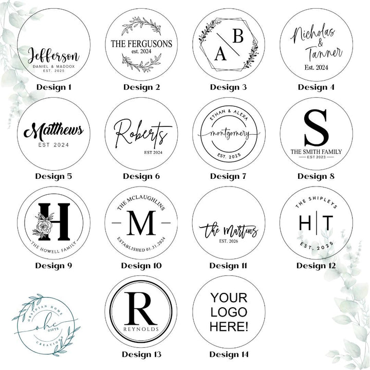 Personalized Drink Coasters