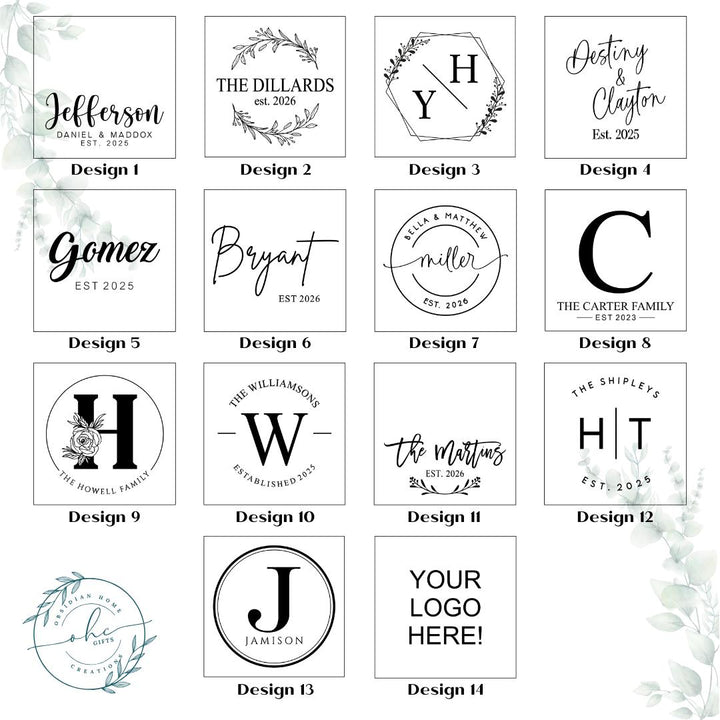 Engraved Coaster Set