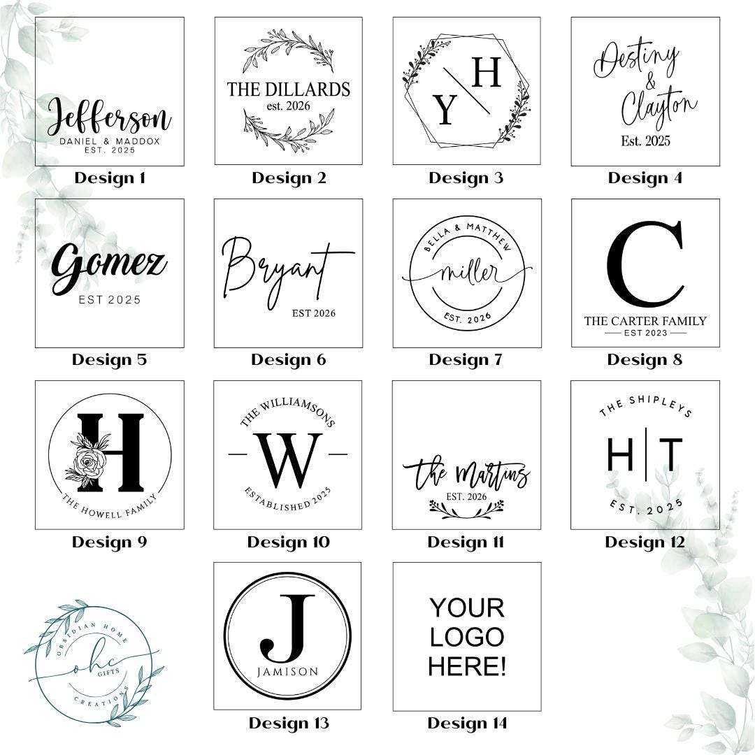 Engraved Square Coasters