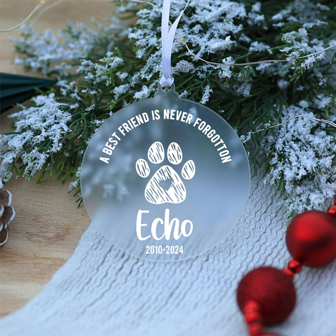 Pet Memorial Ornament