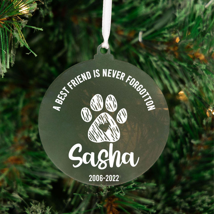 Pet Memorial Ornament