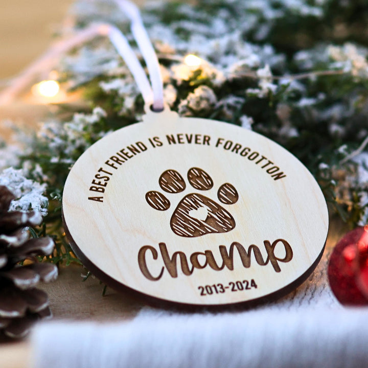 Pet Memorial Ornament