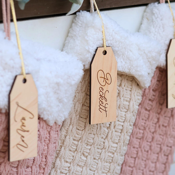 Engraved Stocking Tag