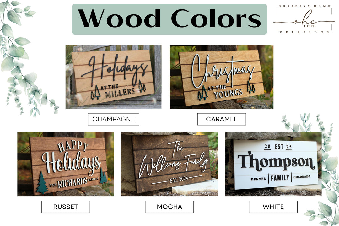 Family Last Name Sign Rustic Pallet Sign