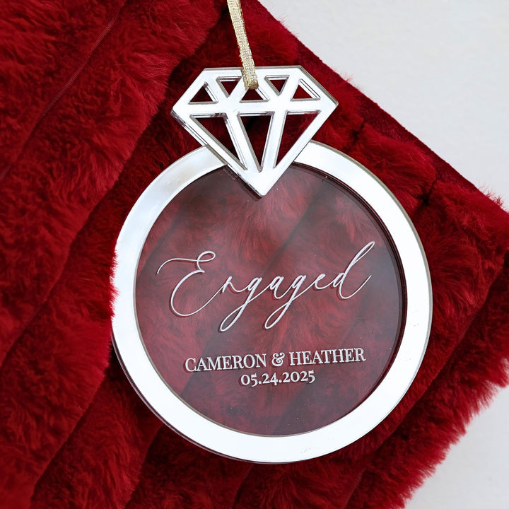 Engaged or Married Ornament