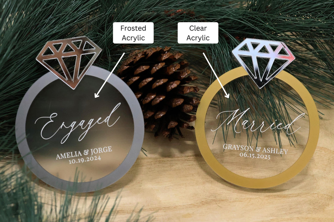 Engaged or Married Ornament