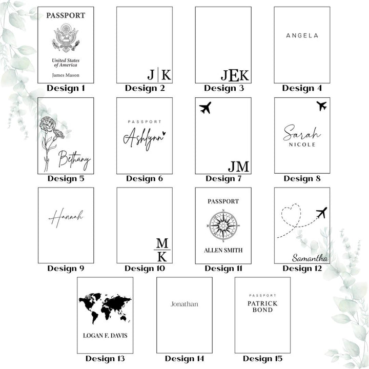 Passport Wallet Traveler Gift