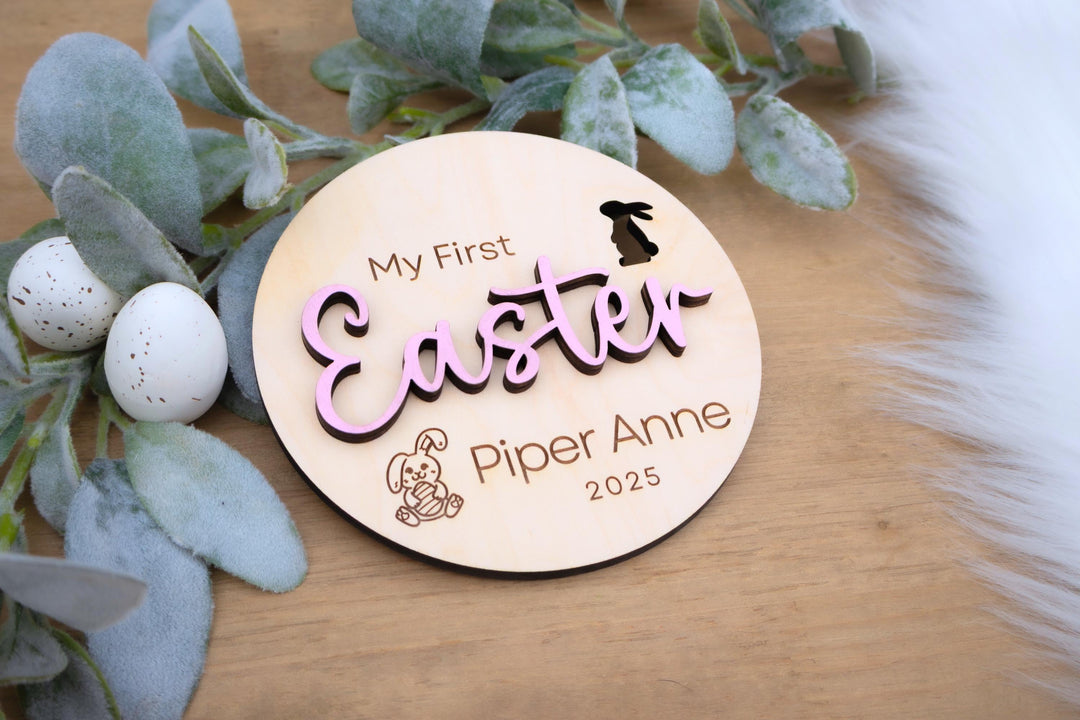 First Easter Baby Photo Prop