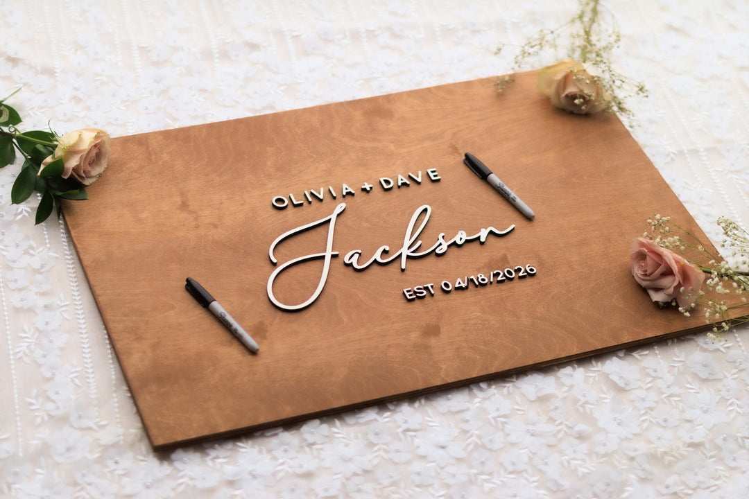 Unique Guest Book Sign