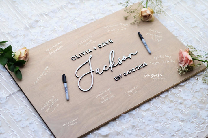 Unique Guest Book Sign