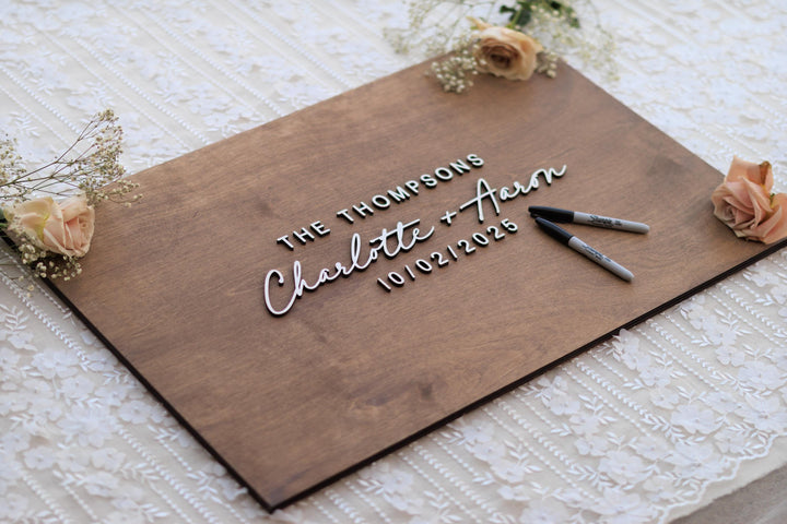 Custom Guest Book Sign