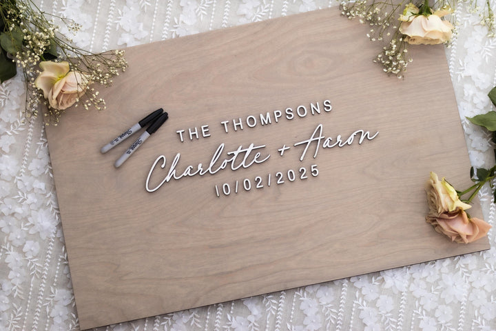 Custom Guest Book Sign