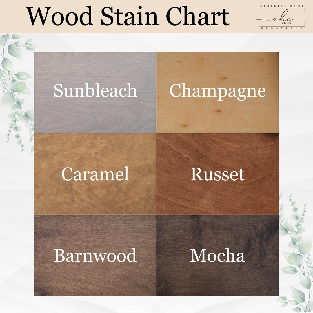 Wood Wedding Vertical Welcome Sign