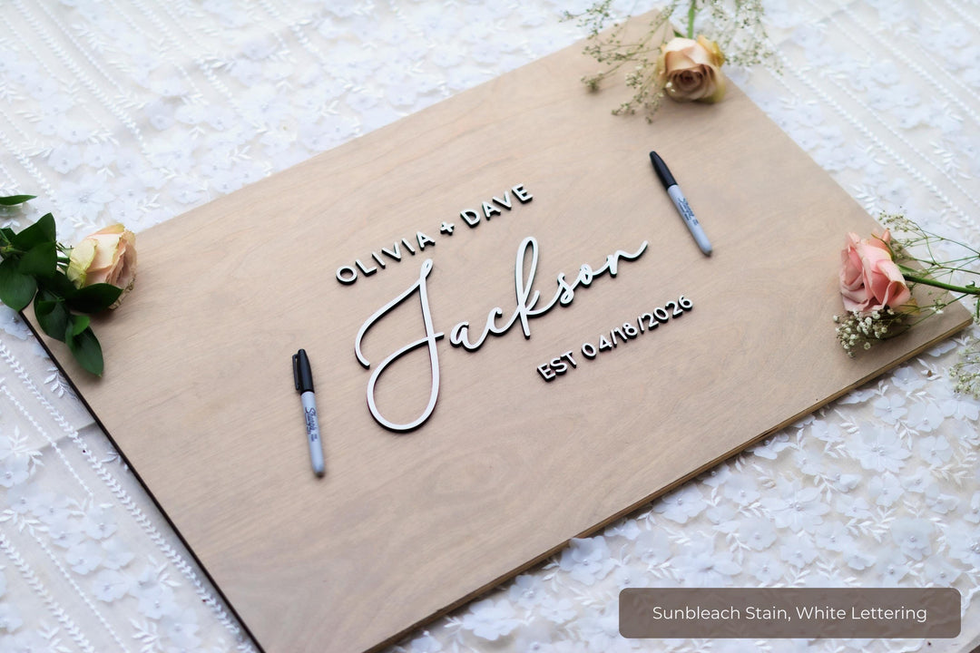Unique Guest Book Sign