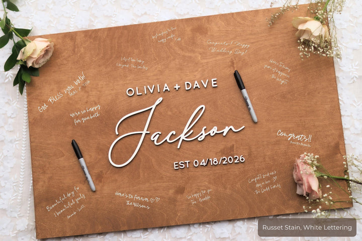 Unique Guest Book Sign
