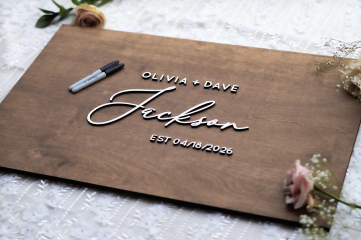 Unique Guest Book Sign