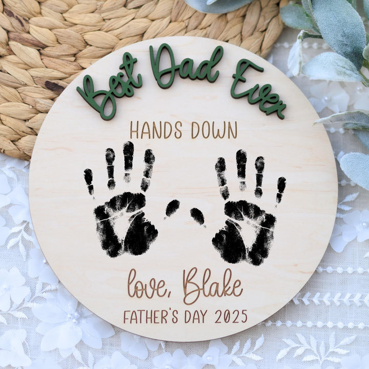 Mothers Day Handprint DIY Sign