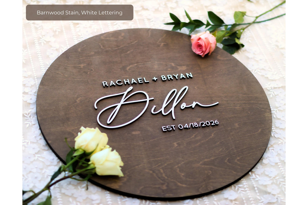 Custom Wedding Guestbook Alternative