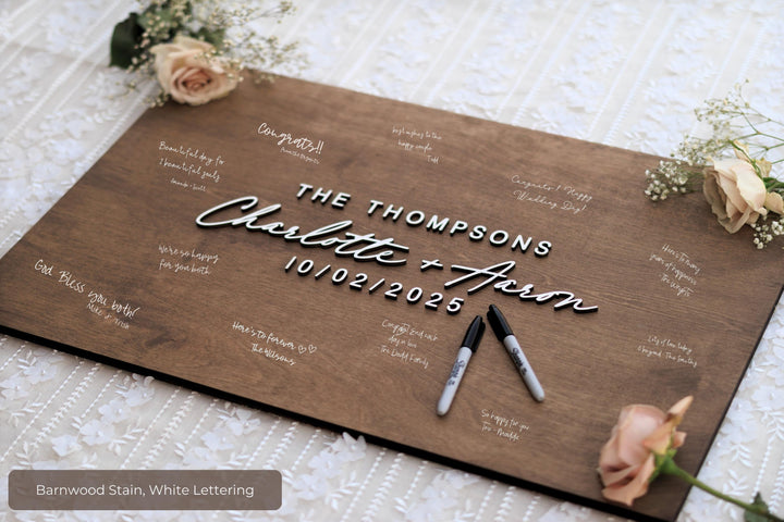 Custom Guest Book Sign