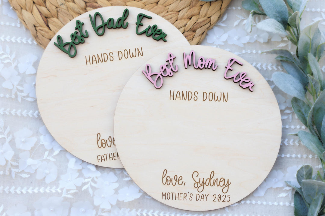Mothers Day Handprint DIY Sign