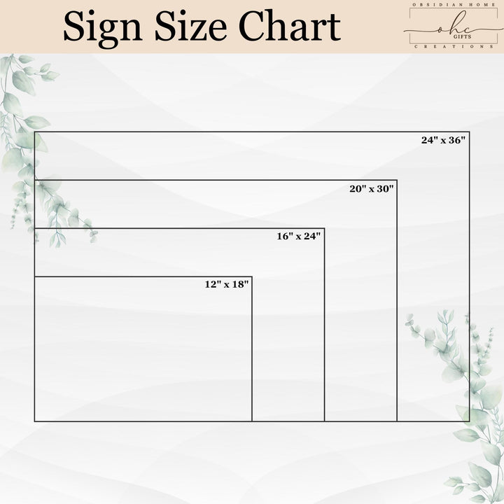 Elegant Statement Welcome Wedding Sign