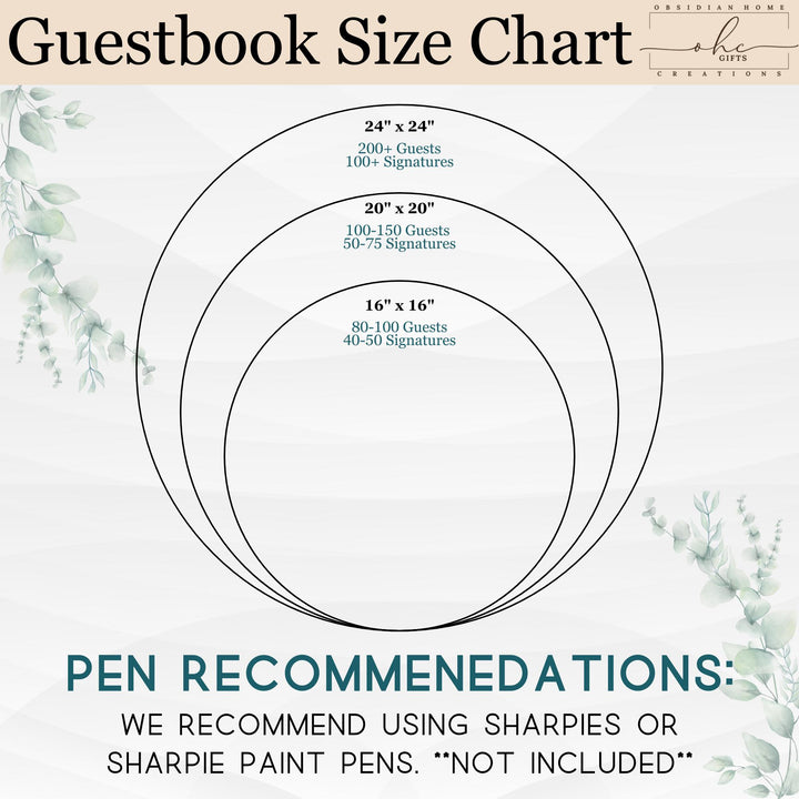 Rustic Wedding Guestbook Sign
