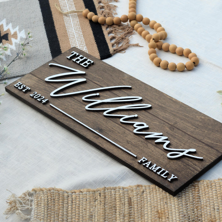 Last Name Sign